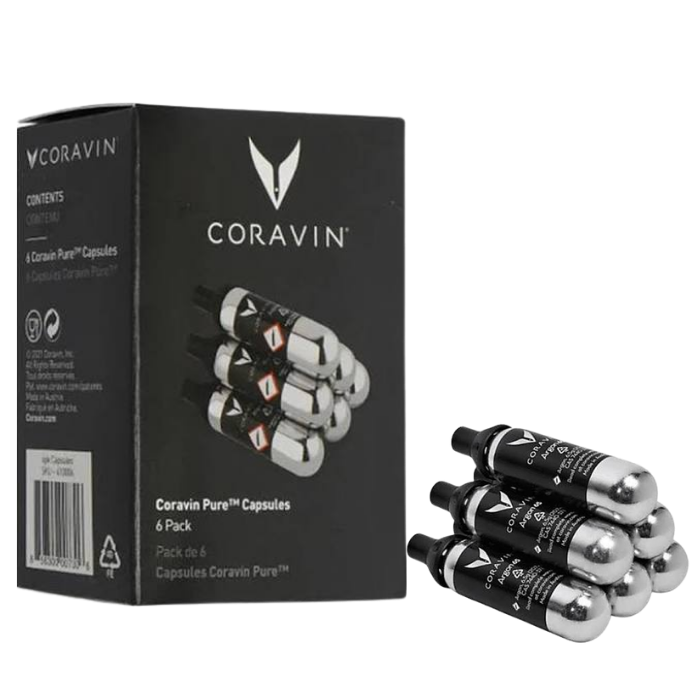 Coravin Pure Capsules 6 pk RETAIL