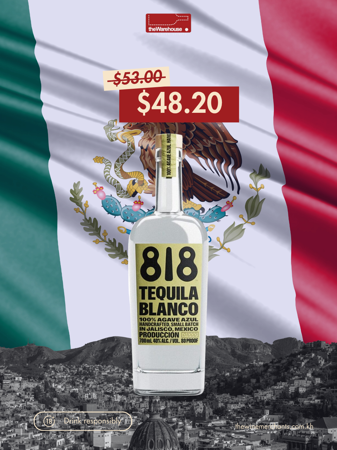 818 TEQUILA BLANCO