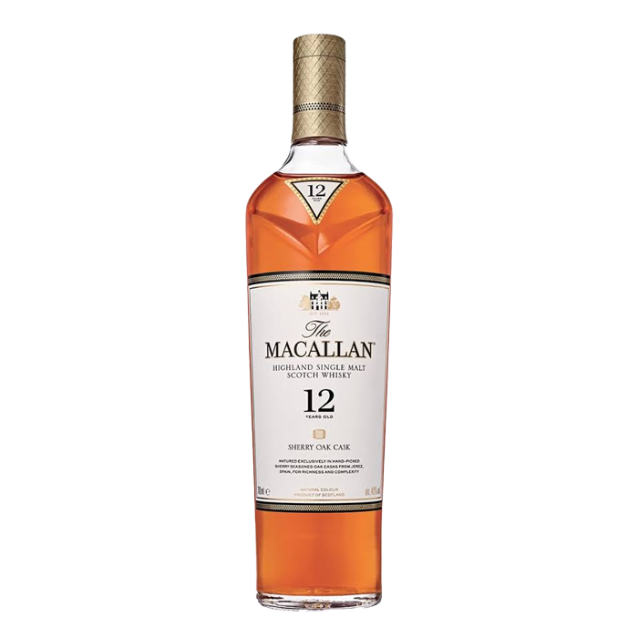The Macallan 12 YO Sherry Oak 40% 700ml