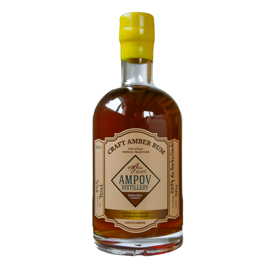 Ampov Rhum Ambré "Ex Cognac Cask", 45°