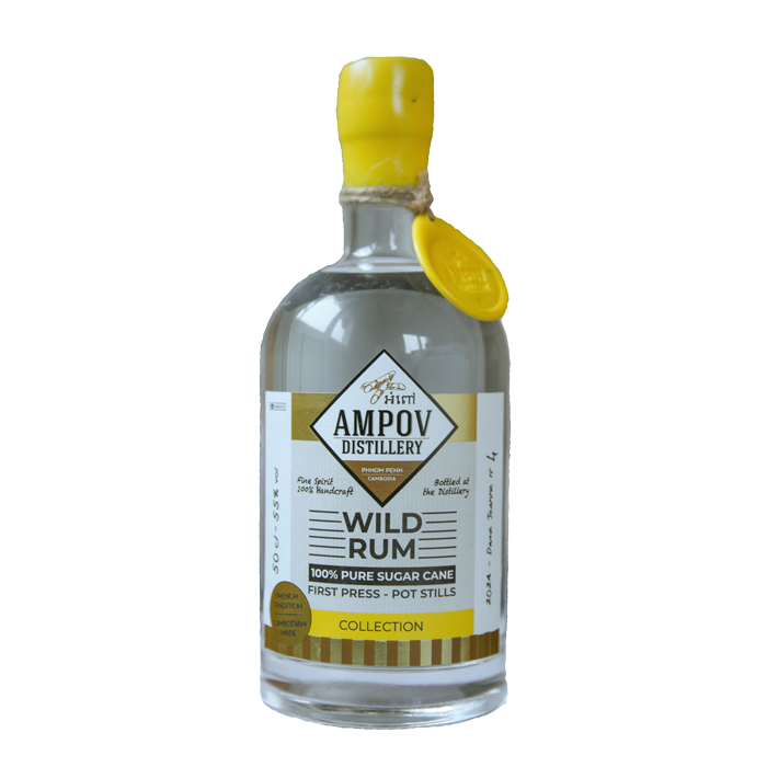 Ampov Rhum Blanc Wild 55% 500ml