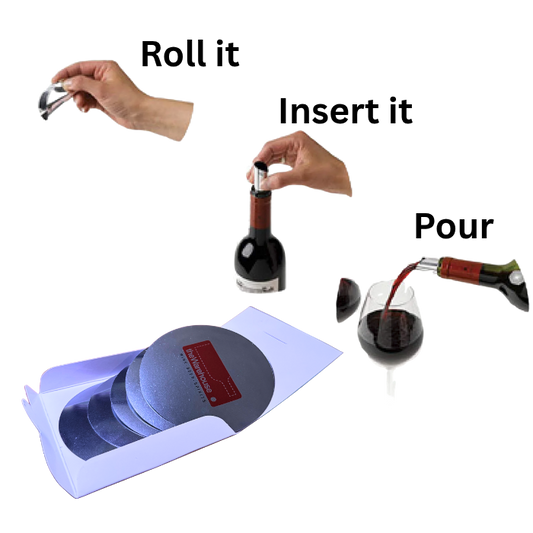 The Warehouse Wine Pourer Disc (Drop-stop) 5pcs