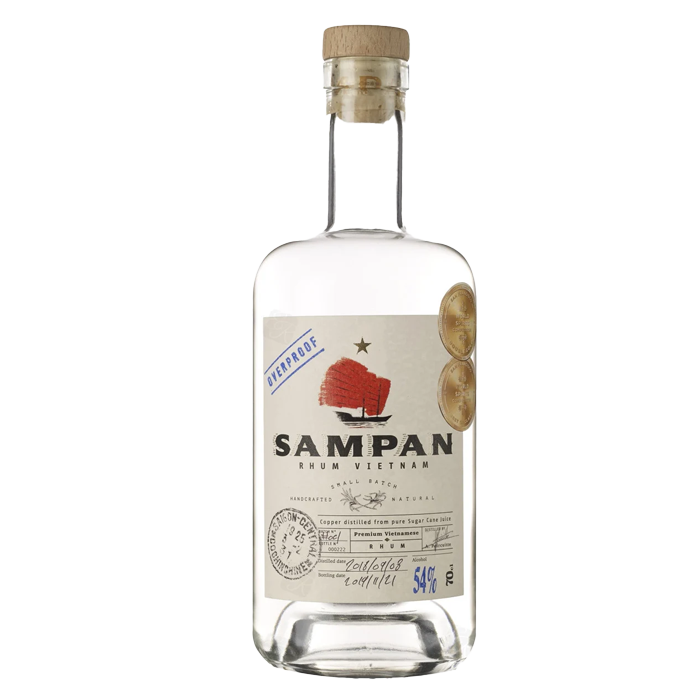 Sampan Overproof White Rhum