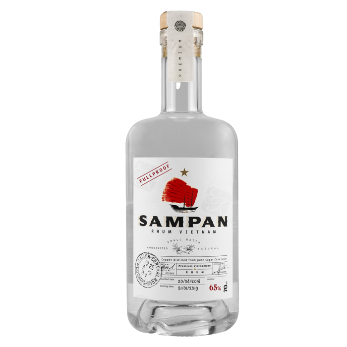 Sampan Fullproof White Rhum