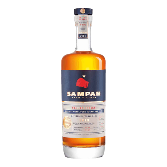 SAMPAN Cellar Series 2018 Cask Strengh agricole rhum 55.9% 700ml