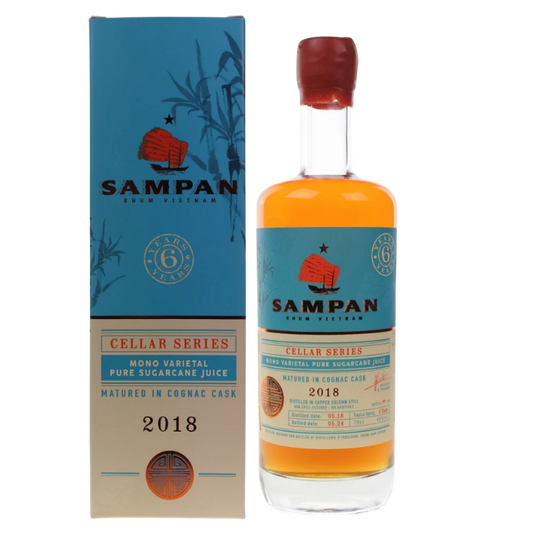 Sampan Cellar Series 2018 Ex-Cognac 6Y 45%
